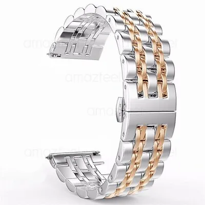 Metal Stainless Steel Watch Strap For Huawei Watch GT2 Smart Watch Bracelet 46mm • $26.96