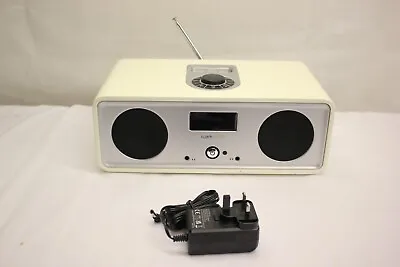 VITA AUDIO RUARK R2i DAB DAB+ FM RADIO IPOD DOCK ALARM CLOCK WHITE NO REMOTE • £129.99