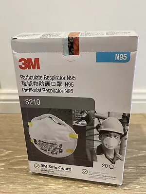 20pcs Box 3M 8210 N95 P2 Particulate Respirator Face Mask • $30