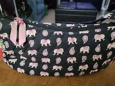Vera Bradley Pink Elephant Small Quilted Tote • $12