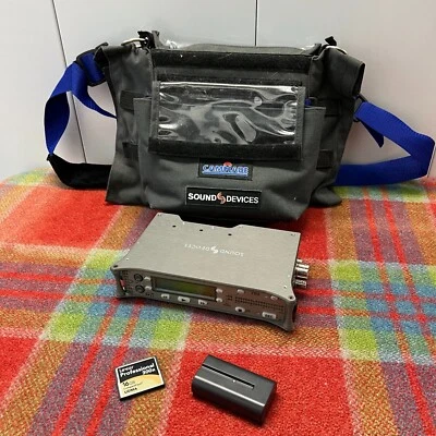 $697.50 • Buy Sound Devices 702 Portable Two-Track Digital Recorder Sound Audio Mixer W/ Bag