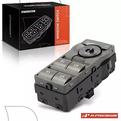 Green Illumination Master Window Switch For Holden Commodore VE Silver Grey • $25.99