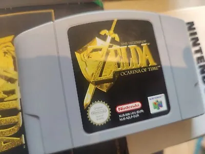 Nintendo N64 The Legend Of Zelda Ocarina Of Time PAL Boxed With Manual • £30