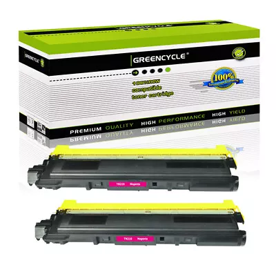 2PK TN210 TN-210 Magenta Toner Fits For Brother MFC-9320CW MFC-9325CW HL-3075CW • $30.87