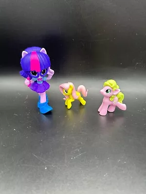 My Little Pony Figures 3.5  Twilight Sparkle 2  Fluttershy & 2  Flower Wishes • $12.88