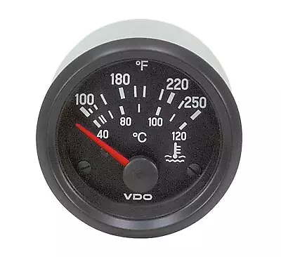 VDO 310-030-023C 250 F Electric Water Temperature Gauge • $69.02