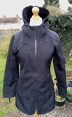 Ilse Jacobsen Hornbaek Softshell Waterproof Jacket Size 12 Womens Good  • £19.99
