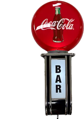 Massive Coke Coca Cola BAR Wall Sign Led Lighting Light RED Easter Gifts • $349.95