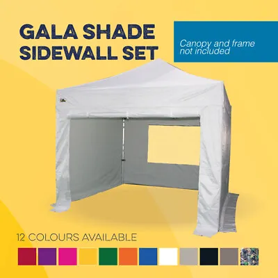 Sidewall Full Set - To Fit A Gala Shade Pop Up Gazebo • £159.99