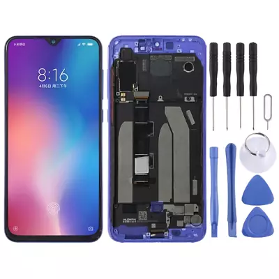 Original LCD Screen For Xiaomi Mi 9 SE Digitizer Full Assembly With Frame(Blue) • $201.29