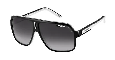$123 • Buy Carrera 27 Unisex Polarized Black & White Sunglasses Sport Racing Designer Retro