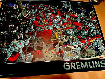 Mondo Poster Gremlins By Jessica Seamans 35/225 • $149.99