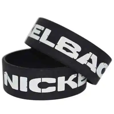 Nickelback 25mm Silicon Rubber Wristband - SALE!! • £1.85