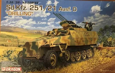 Dragon 6217 1:35th Scale Sd.Kfz. 251/21 Ausf. D Drilling • £20