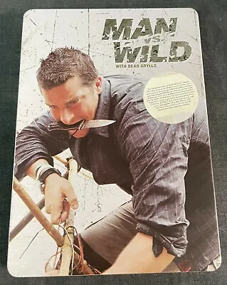 Man Vs Wild Metal Case - Complete Season 2 - DVD - Region R4 • $3.26