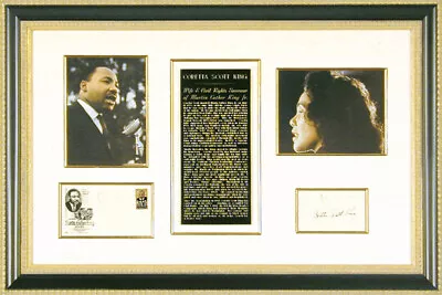 Coretta Scott King - Autograph • $900