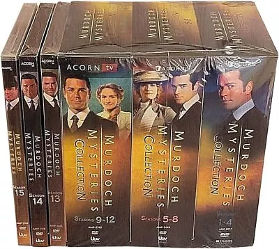 DVD Acorn/CBC/ITV  MURDOCH MYSTERIES Sets - Free Ship!  - Your Choice (UPick) • $24.99