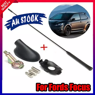 AM/FM Car Radio Roof Antenna Aerials Mast + Base Kit For Fords Focus 2000-2007  • $17.79