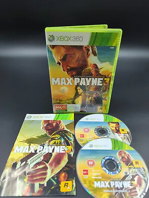 Max Payne 3 (XBOX 360) FAST FREE POST • $14.95