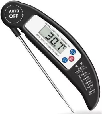 Digital Food Thermometer Probe Cooking Meat Temperature BBQ Kitchen Turkey Jam • £4.79