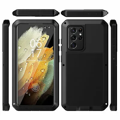 METAL ALUMINIUM CASE COVER FOR SAMSUNG GALAXY S24 S23 S22 S21 Ultra S10 S20 Plus • $18.88