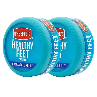O'Keeffe's Healthy Feet Foot Cream For Dry And Cracked Feet Pack Of 2 Jars • $36.97
