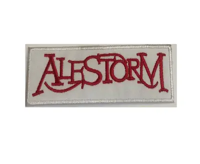£2.99 • Buy ALESTORM Music Band Embroidered Patch Sew On Iron On Patches/Badges 