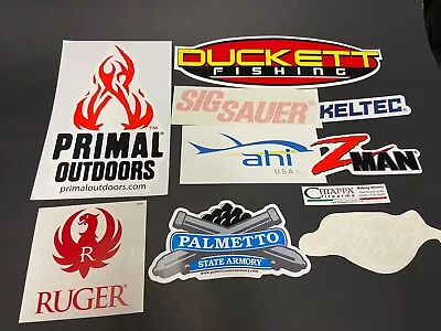 Gun Pistol Rifle Hunting Decal Sticker 10 Pack Lot Kel-tec Palmetto SIG Ruger • $7.99