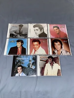 Elvis Presley CD’s Lot Of 8 Complete And Essential Masters 50 60 70’s/ Church • $40