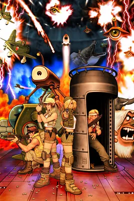 Metal Slug Original Play 2 Arcade Wall Art Home Decor - POSTER 20x30 • $23.99