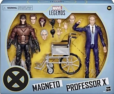 Hasbro Marvel Legends Series X-Men 6”Collectible Magneto And Professor X • $42.99