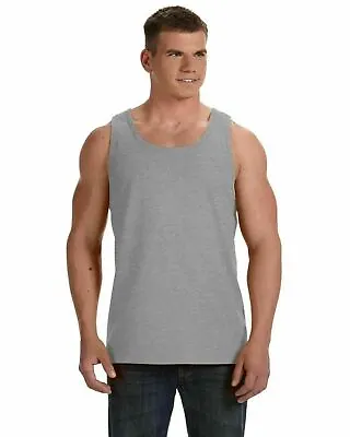 Fruit Of The Loom Adult HD 100% Cotton Tank Top Men's Heavy Cotton S-3XL 39TK • $5.99