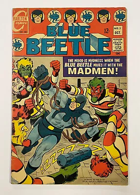 Blue Beetle; Vol 5 #3. Oct 1967. Charlton. Vg+. Ted Kord! The Question! Ditko! • £30
