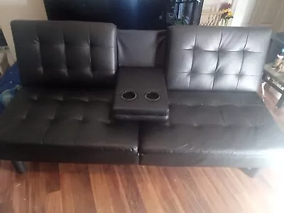 Black Dorel Home Furnishing Inc. Futon • $25