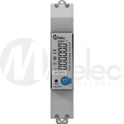 MATelec KWH Meter  Single Phase 100a Din Rail Mount FKW-15110/NMI (NMI Approved) • $193