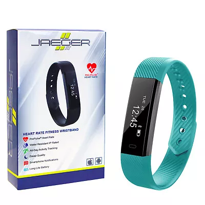 Fitness Tracker Watch Jaeger Alta TEAL HR Heart Sleep Step Smart Watch Fitbit Tp • $43