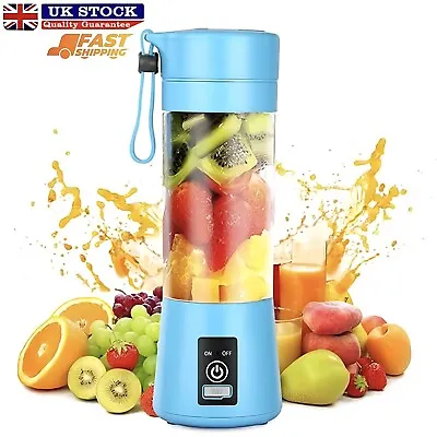 Electrical Mini Juice Maker Portable Blender Smoothie Juicer Fruit-Juicer • £8.99