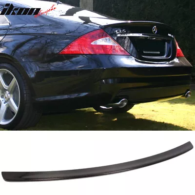 Fits 05-10 Benz W219 CLS-Class AMG Style Real Carbon Fiber Rear Trunk Spoiler CF • $155.99