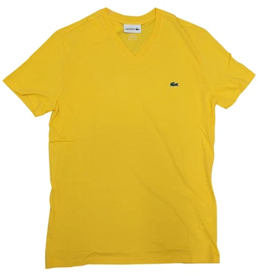 $49.95 • Buy Lacoste Broom Short Sleeve Pima Cotton V-Neck Jersey T-Shirt