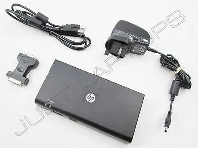 £23.95 • Buy HP USB 2.0 Docking Station Port Replicator W/ DVI + PSU For Asus Zenbook UX21