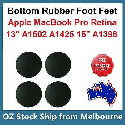 4PCS Bottom Rubber Feet Foot For MacBook Pro Retina 15  A1398 13  A1425 A1502  • $3.99