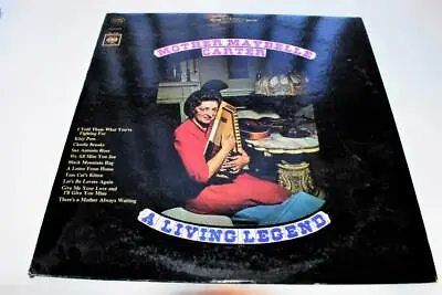 Mother Maybelle Carter A Living Legend 1965 Columbia CS9275 2 Eye LP Strong VG+ • $26.24