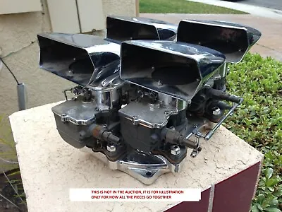 Stromberg SP 4-way Carb Top For Badger Scoops & 471 Weiand Blower Manifold Scta • $1000