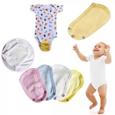 Cotton Baby Romper Extension Baby Jumpsuit Infant Romper Butt Supplies • $14.23