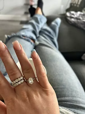 £2750 • Buy 1.32ct Oval Cut Diamond Solitaire Ring