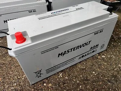 Mastervolt AGM Battery 160AH • £80