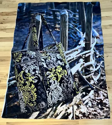 RARE VERA BRADLEY Huge Store Sign Wall Hanging 52 X 72 6' Banner Baroque Pattern • $98