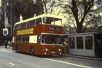 Edinburgh Corp Transport Leyland Altlantean Bus Slide  • £2