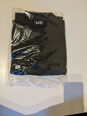 £21 • Buy Audi Men's Polo Shirt - Large - Short Sleeve - Black - Free Delivery 
