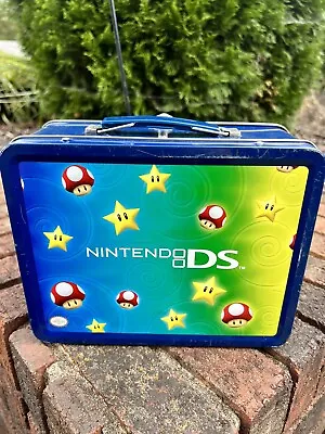 Super Mario Bros Nintendo DS Metal Carrying Case Tin Lunch Box • $12.99